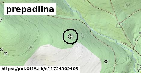 prepadlina