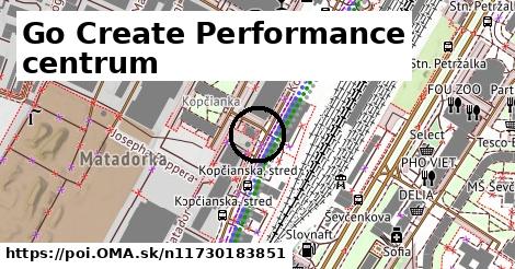 Go Create Performance centrum