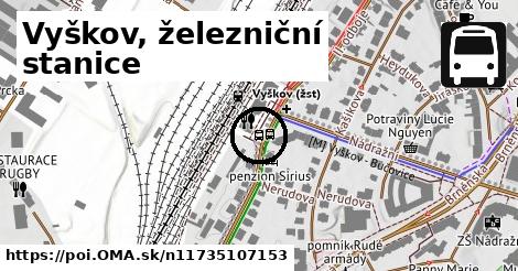 Vyškov, železniční stanice