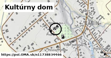 Kultúrny dom