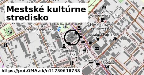 Mestské kultúrne stredisko