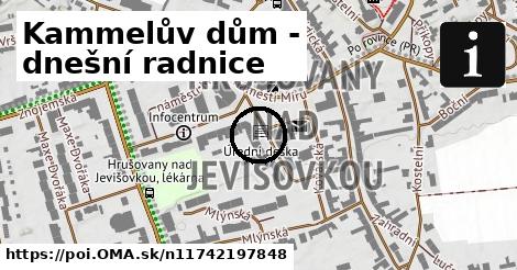 Kammelův dům - dnešní radnice