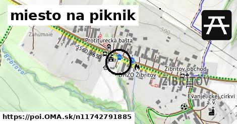 miesto na piknik