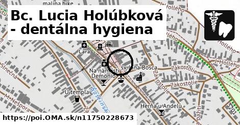 Bc. Lucia Holúbková - dentálna hygiena