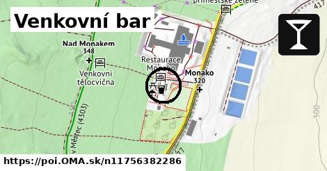 Venkovní bar