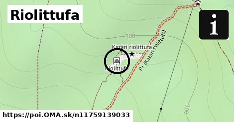 Riolittufa