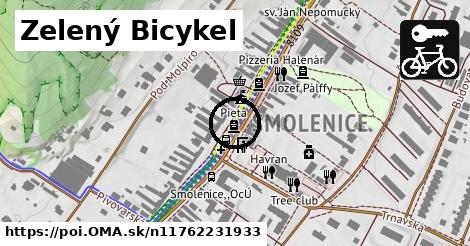 Zelený Bicykel