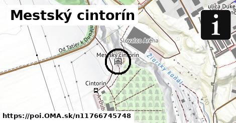 Mestský cintorín