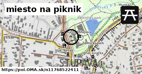 miesto na piknik