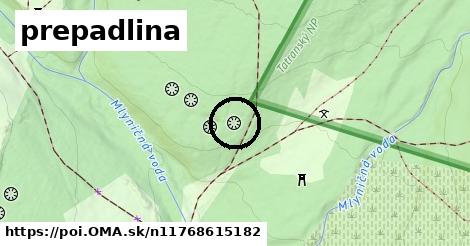 prepadlina