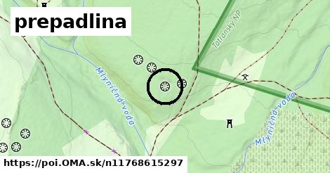 prepadlina