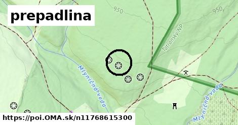 prepadlina