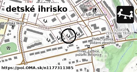 detské ihrisko