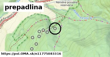 prepadlina