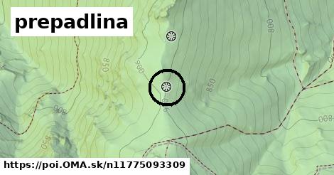 prepadlina