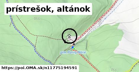 prístrešok, altánok