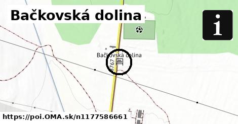 Bačkovská dolina