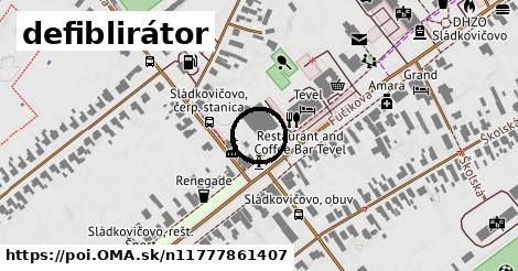 defiblirátor