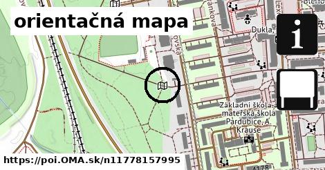 orientačná mapa