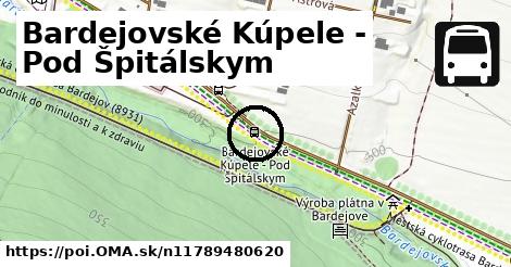 Bardejovské Kúpele - Pod Špitálskym