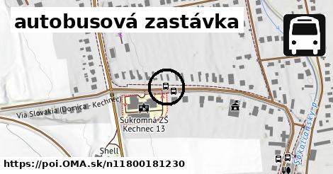 autobusová zastávka