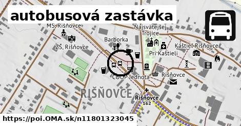 autobusová zastávka