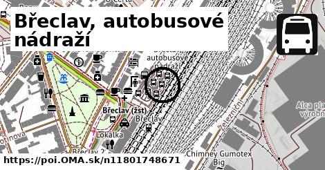 Břeclav, autobusové nádraží