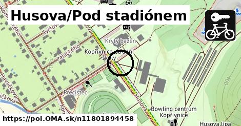 Husova/Pod stadiónem