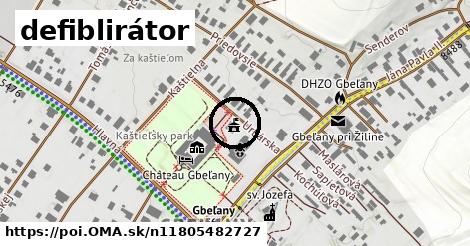 defiblirátor