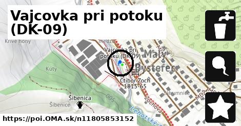 Vajcovka pri potoku (DK-09)