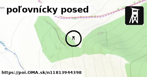 poľovnícky posed