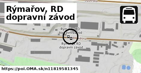 Rýmařov, RD dopravní závod