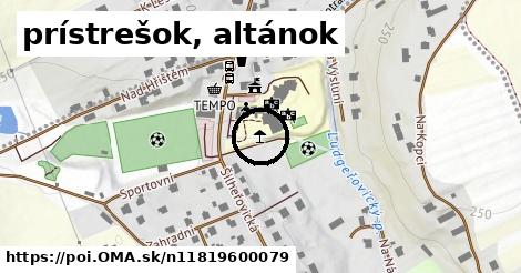 prístrešok, altánok