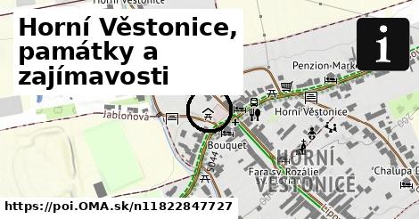 Horní Věstonice, památky a zajímavosti