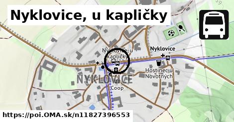 Nyklovice, u kapličky