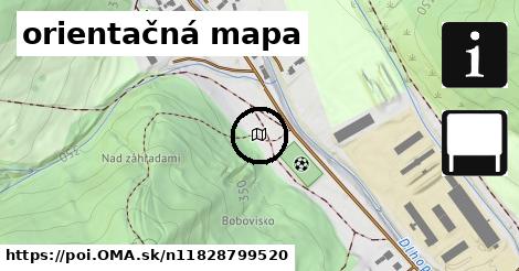 orientačná mapa