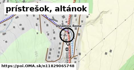 prístrešok, altánok