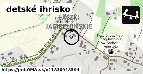 detské ihrisko