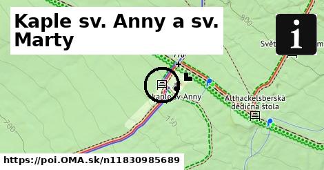 Kaple sv. Anny a sv. Marty