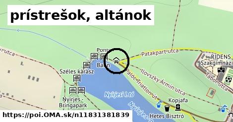 prístrešok, altánok