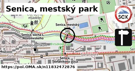 Senica, mestský park