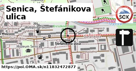 Senica, Štefánikova ulica