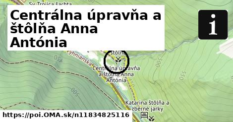 Centrálna úpravňa a štôlňa Anna Antónia