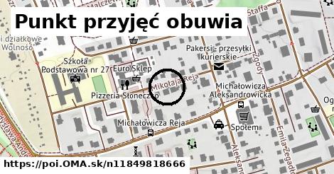 Punkt przyjęć obuwia