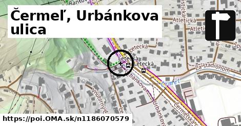 Čermeľ, Urbánkova ulica