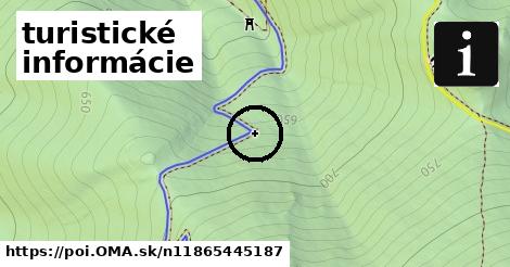 turistické informácie