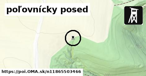 poľovnícky posed