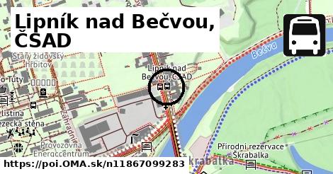 Lipník nad Bečvou, ČSAD