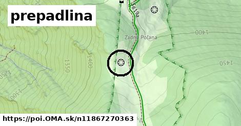 prepadlina