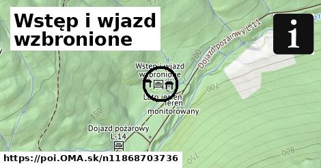 Wstęp i wjazd wzbronione